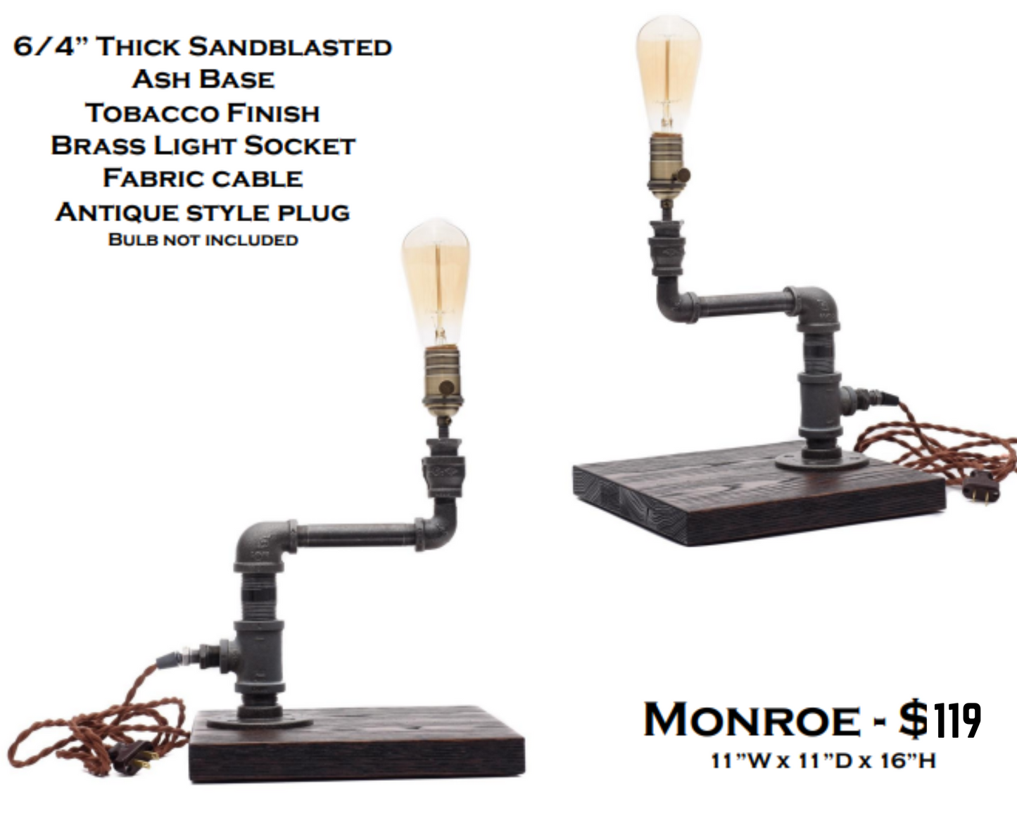 Monroe Industrial Lamp