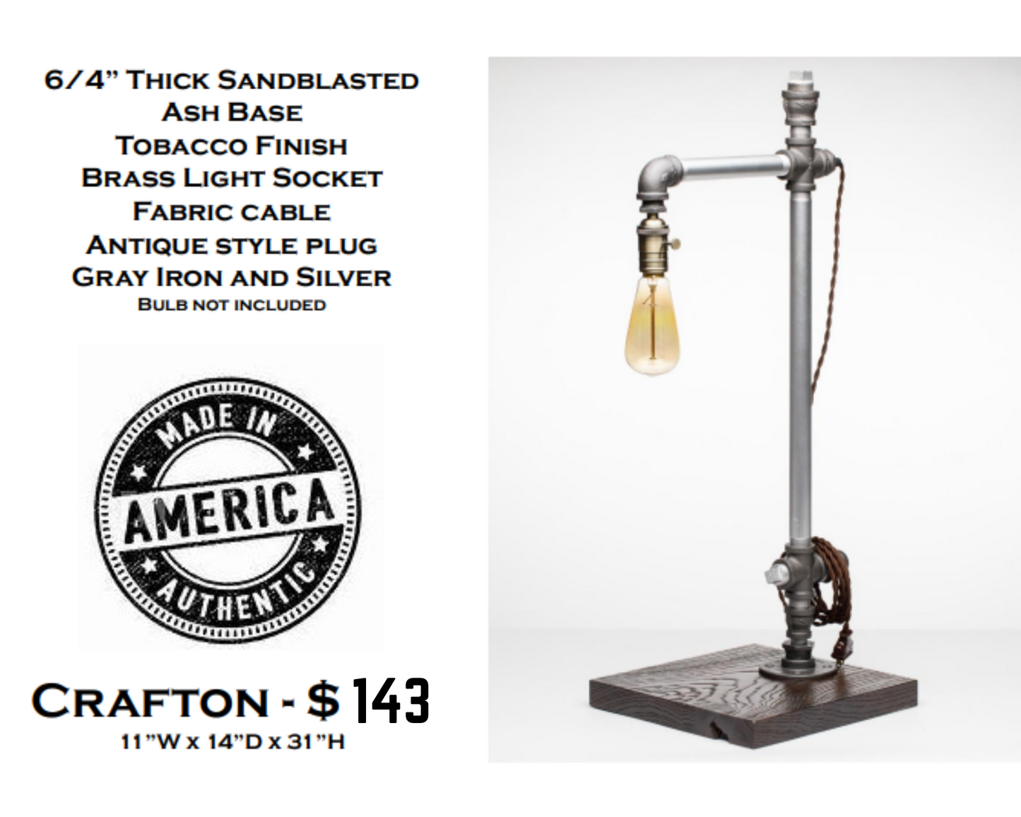 Crafton Industrial Lamp