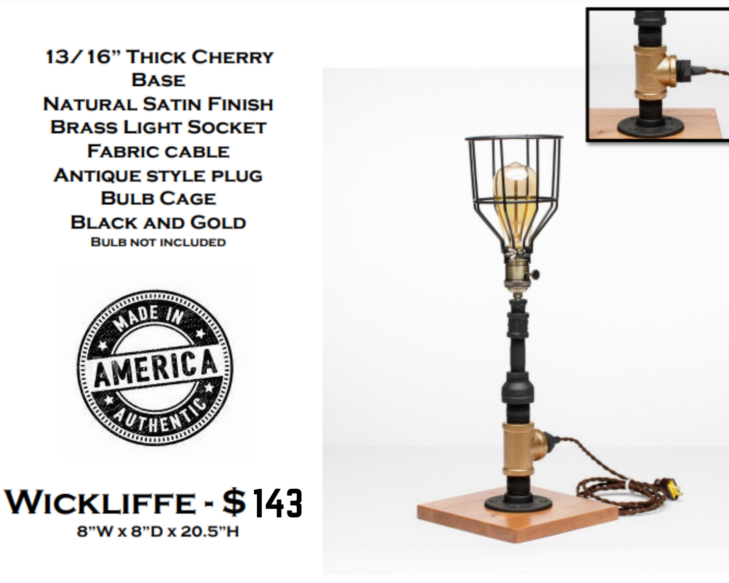 Wickliffe Industrial Lamp
