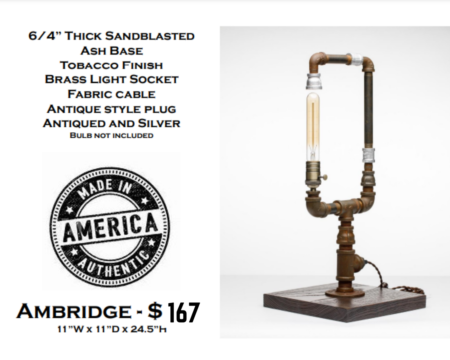 Ambridge Industrial Lamp