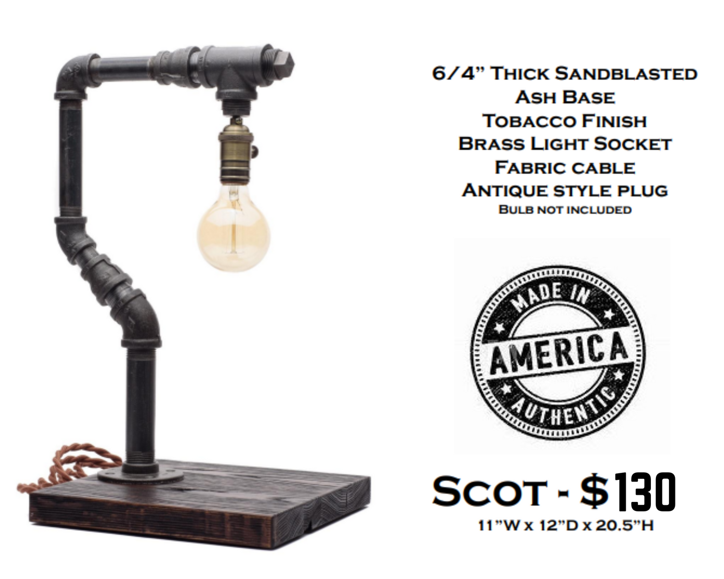 Scot Industrial Lamp