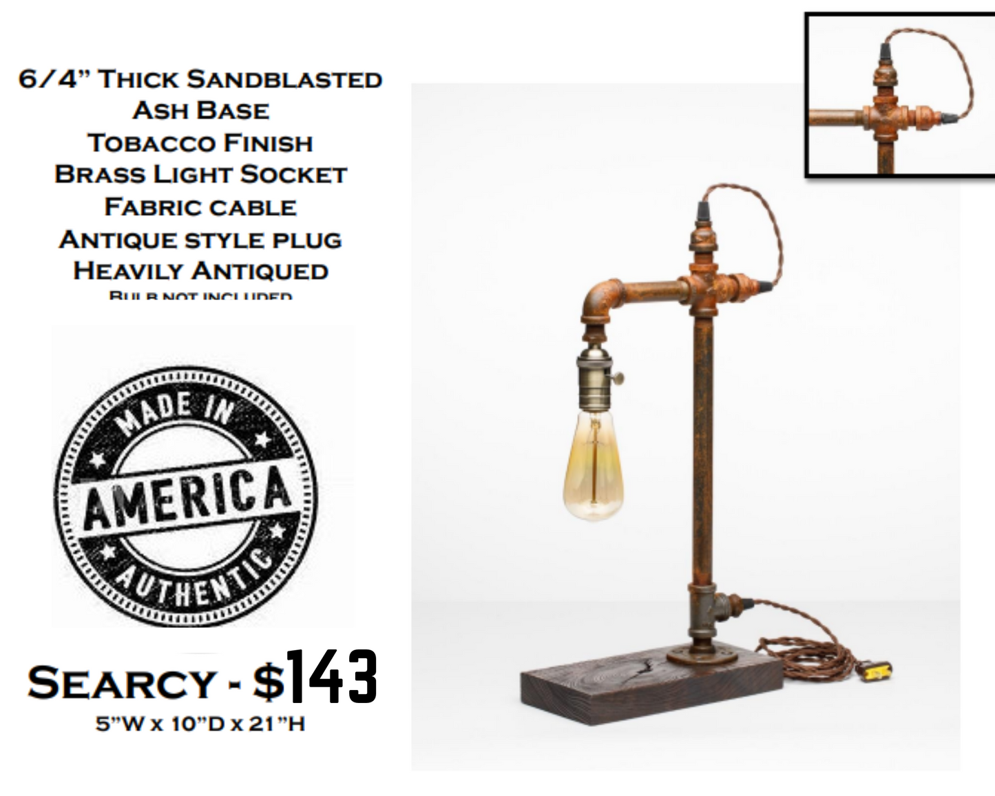 Searcy Industrial Lamp