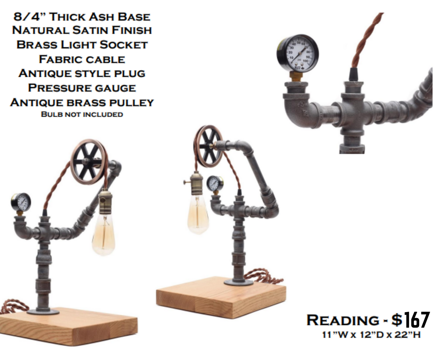 Reading Industrial Lamp